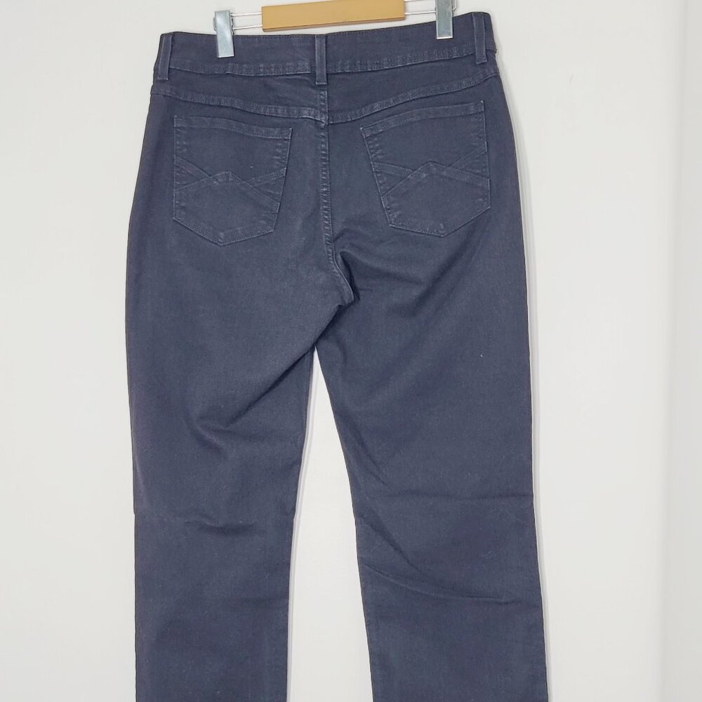 Riders by Lee Classic Black Jeans Cotton Blend Denim Straight Leg Plus Size 16 - Picture 3 of 12